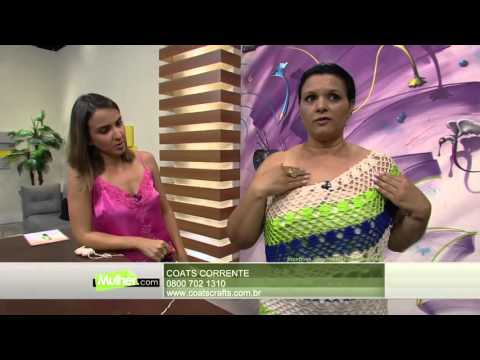 Mulher.com - 15/02/2016 - Vestido em crochê - Noemi Fonseca PT2