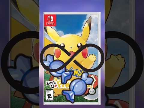 Pokemon let’s GO: infinite rare candy!