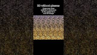3D without glasses #stereogram #3D