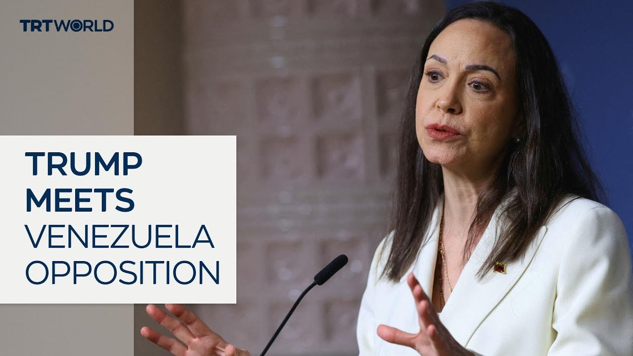 Trump set to meet Venezuelan opposition leader Machado