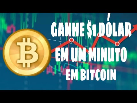 Saiu! Ganhe 1$ Dólar em Bitcoin em Um minuto - Ganhar Dinheiro na Internet \Money no Paypal/