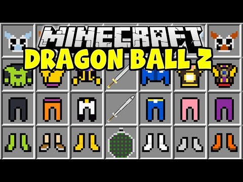 DRAGON BALL Z MINECRAFT MOD | Dragon Ball Z in Minecraft?!