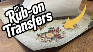 Create Your Own Rub-on Transfers In Minutes With This Easy Tutorial!