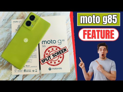 How to Use Dual Screen/ Split Screen Features on Motorola Moto G85 5G