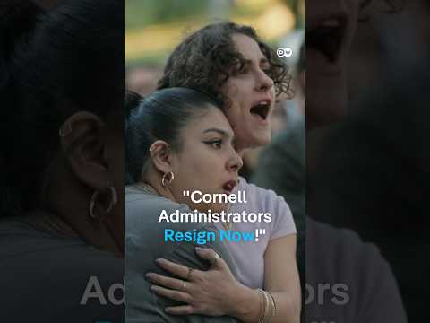 housands of students protested at Cornell University | DW News