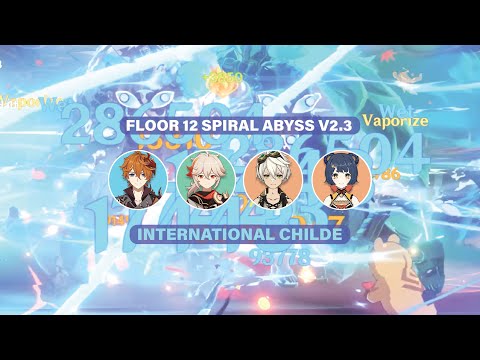 International Childe All Chambers - Floor 12 Spiral Abyss 2.3 (Genshin Impact)
