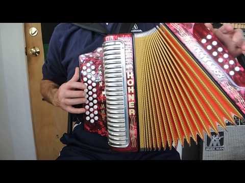 Zydeco on a Triple-Row GCF Diatonic Button Accordion - Basics Pt. 3