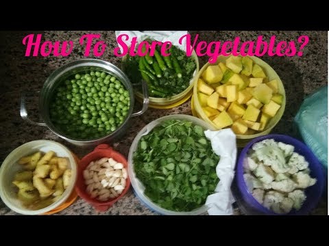 How to store vegetables in the fridge? tips and tricks to st...