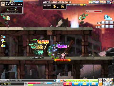 KMST 1.2.406 - Level 134 Aran at Monster Park after Revamp