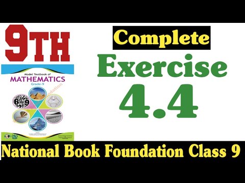 Class 9 Maths Chapter 4 Exercise 4.4 | ex 4.4 class 9 | 4.4 math class 9 | Fazal Academy
