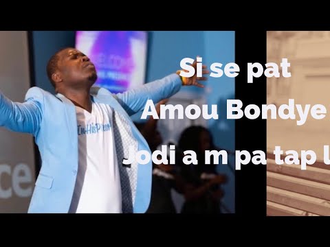 Si se pat amou Bondye jodi a m pa tap la | moment d’adoration  | Evangeliste Trofort