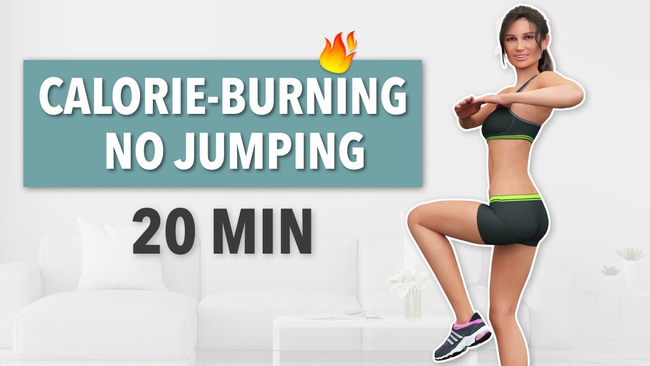 20 MIN NO JUMPING CARDIO - BURN CALORIES WITHOUT HURTING YOUR JOINTS