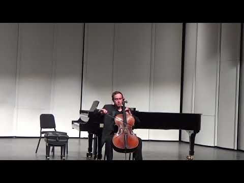 Cassadó - Suite for Cello Solo, mvt. 1