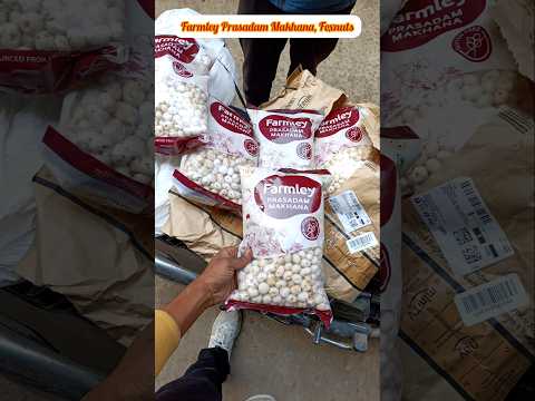 Farmley Makhana 🔥🤩🥳 #shorts #makhana #food