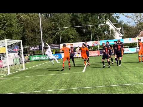 Montfoort SV 19 tegen V. V. De Meern van 21-9-2024. Eindstand 0-1. Goal Tim de Graauw.