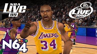 🏀 NBA Live 99 + 2000 - Nintendo 64 Review - ULTRA HDMI - HD