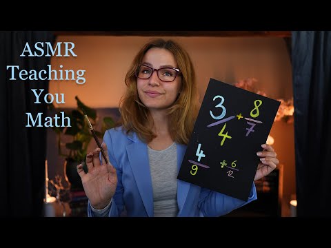 ASMR Teaching You BASICS of MATH Getting Progressively HARDER: Fraction Addition | Math for EVERYONE