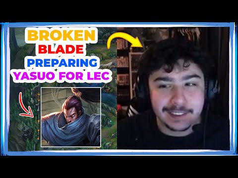 G2 BrokenBlade Preparing His YASUO for LEC Playoffs 👀