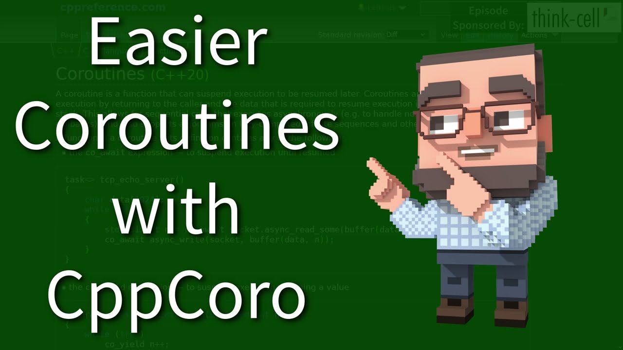 C++ Weekly - Ep 403 - Easier Coroutines with CppCoro