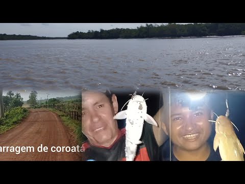 Pescaria na barragem de coroatá Maranhão muito anojados rio pirapemas 