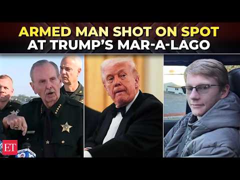Assassination attempt on Donald Trump? Armed man storms Mar-a-Lago at 1:30 AM with shotgun & gas can