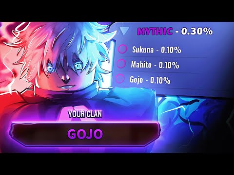 Spending 10,000 Robux Becoming 0.1% INFINITY SATORU GOJO In Roblox Kaizen...