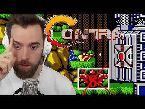 Can I Beat Contra (NES) With NO Powerups and ONE Life?