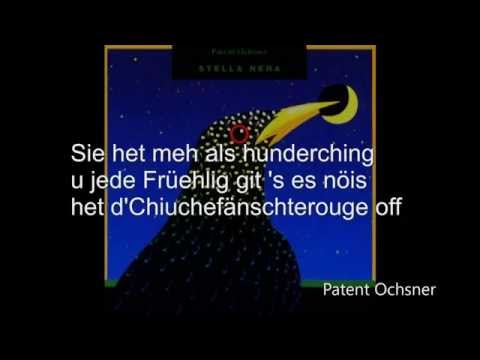 W. Nuss vo Bümpliz  Patent Ochsner Lyrics