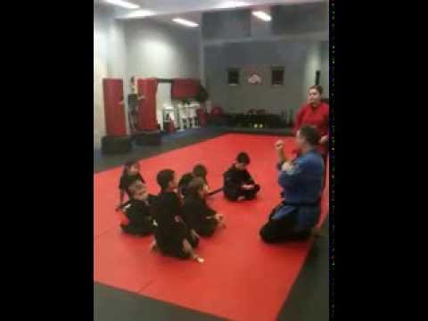 Ashton's Kempo Karate class