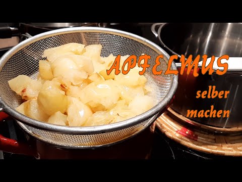 Leckeres Apfelmus aus Fallobst #selbstversorger