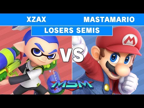 MSM 199 - Scarz | Xzax (Inkling) Vs POW | Mastamario (Mario) Losers Semi - Smash Ultimate