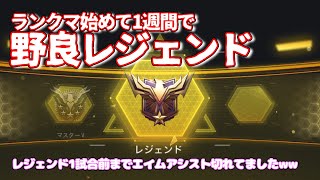 レジェンド1試合前までエイムアシスト切れてましたww【cod:モバイル】
