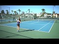 Elsa Ostermarker College Tennis Recruiting Video Fall 2020