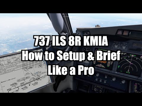 737 ILS Approach, How to Setup and Brief Like a Pro | PMDG