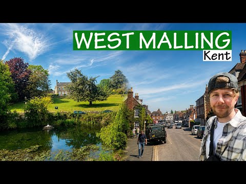 I Was NOT Expecting THIS - My First Visit to WEST MALLING In Kent!