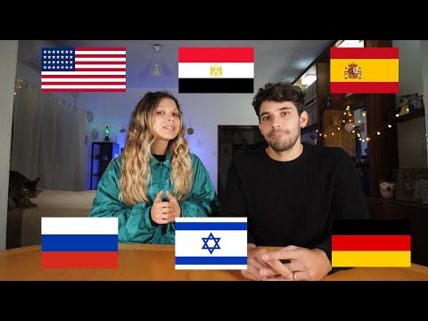 Pareja POLÍGLOTA hablando 5 IDIOMAS