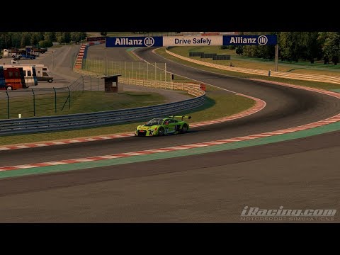 iRacing 18S1 Audi R8 LMS GT3 Spa 2:13.994 Onboard + TV