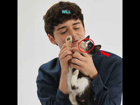 Will’s Love Kitten 💞 An Unexpected End You Won’t Believe! | #willbyers #strangerthings #edit