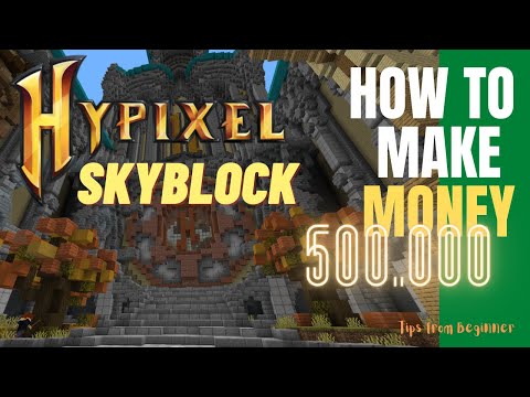 Hypixel Skyblock - How To Make Money Fast - YouTube