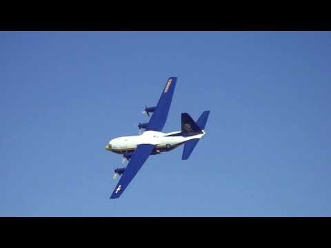 Fat Albert C-130 Close Flyby at the 2009 Wings Over Houston Air Show