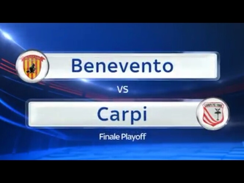 BENEVENTO 1 - 0 CARPI   FINALE PLAYOFF RITORNO