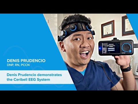Denis Prudencio Demonstrates the Ceribell EEG System