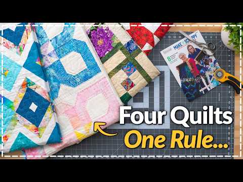 SCRAPS ONLY 3-Yard Quilt Challenge - Did They Turn Out?!
