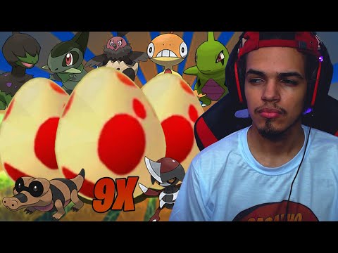 CHOQUEI +9 OVOS DE 12KM! CADÊ O SANDILE? POKÉMON GO