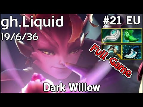 Support gh [Liquid] Dark Willow - Dota 2 Full Game 7.18
