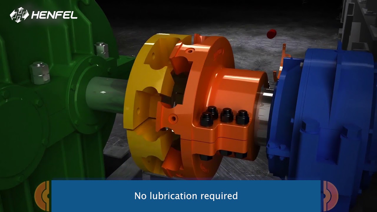 HDFB Split Elastic Coupling