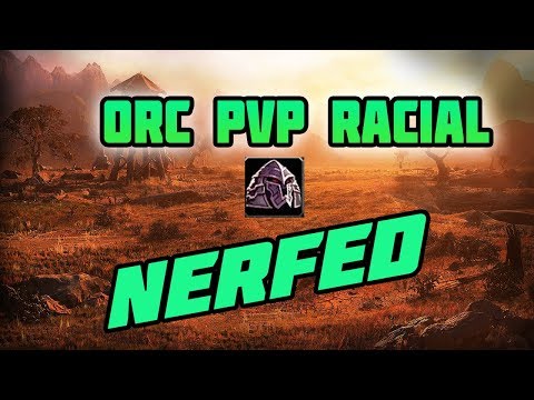 WoW BFA Orc PvP Racial/Relentless Talent  Nerfed !!! - Changing my DK Race ?