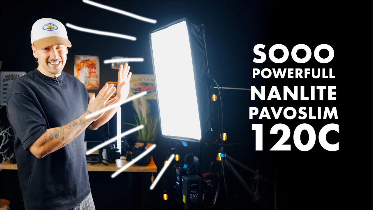 Unboxing Nanlite Pavoslim 120C + Review