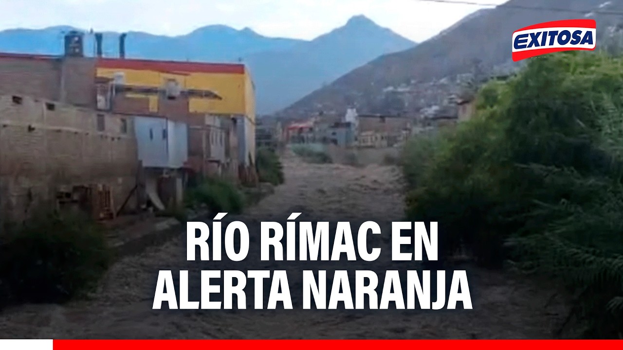 🔴🔵 Río Rímac en alerta naranja: Vecinos de Chosica temen riesgos ante el aumento de caudal