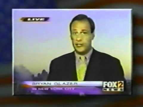 Bryan Glazer World Satellite Television News - September 11, 2001 Live CNN Coverage
